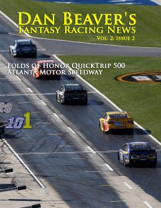 HAMPTON, GA - FEBRUARY 28: Martin Truex Jr, driver of the #78 Furniture Row Toyota, leads a pack of cars down pit road during the NASCAR Sprint Cup Series Folds of Honor QuikTrip 500 at Atlanta Motor Speedway on February 28, 2016 in Hampton, Georgia. (Photo by Matt Hazlett/Getty Images)